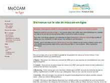 Tablet Screenshot of moccam-en-ligne.fr